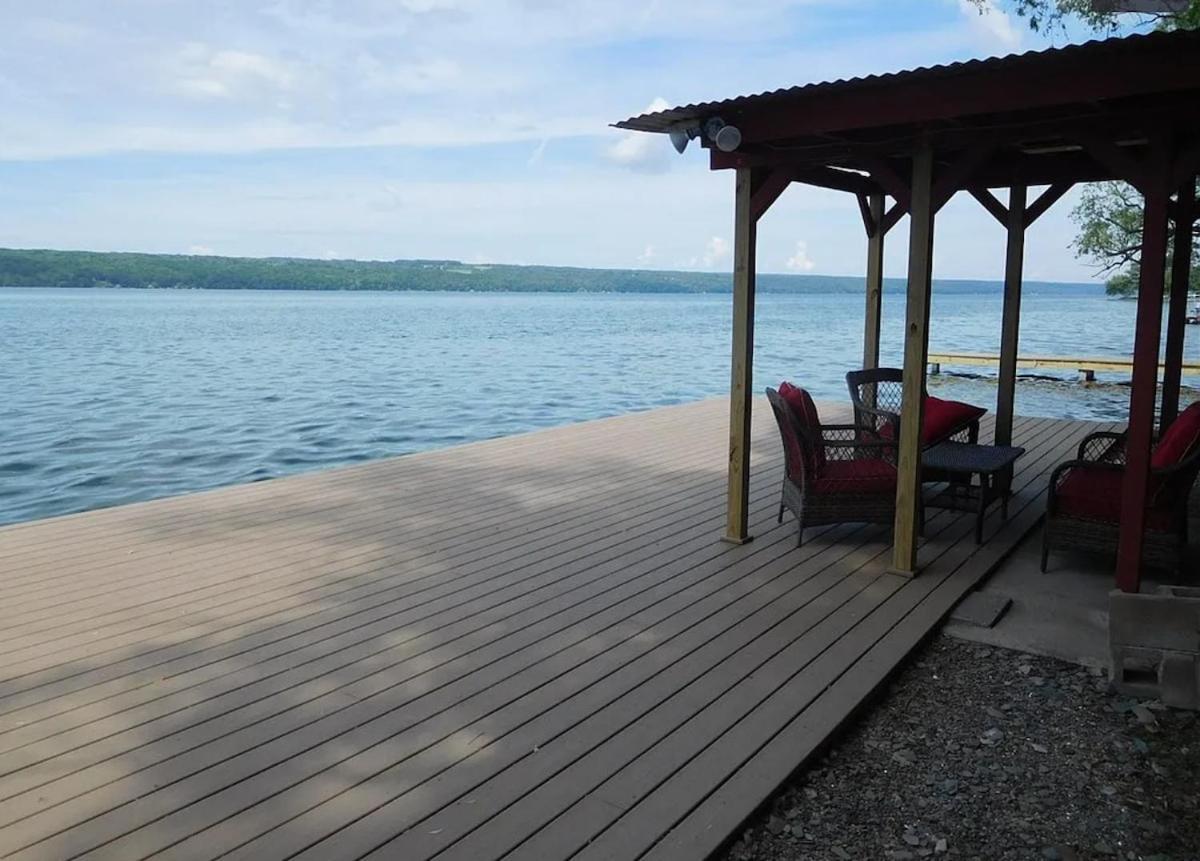 Cayuga Lake Cottage With Private Lake Access Washingtonville Dış mekan fotoğraf